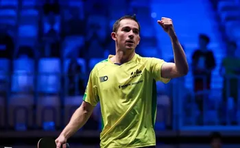 Imagem ilustrativa da imagem Hugo Calderano vira número 2 do mundo e 1º sul-americano na posição