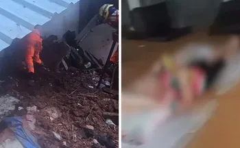 Imagem ilustrativa da imagem Idosos boiam em colchões após casa de repouso em MG inundar: ‘Está debaixo d´água’