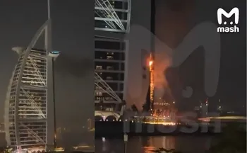 Imagem ilustrativa da imagem Imagens circulam de ataque ao renomado Hotel Burj Al-Arab em Dubai