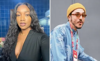 Imagem ilustrativa da imagem Iza aparece aos beijos com João Vitor Silva e assume o namoro