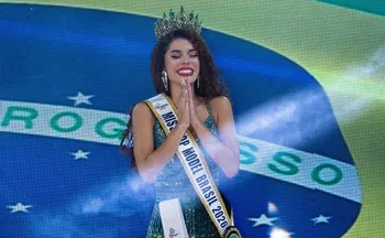 Imagem ilustrativa da imagem Modelo de Guarapari vence Miss Brasil Top Model 2026 e faz história para o ES