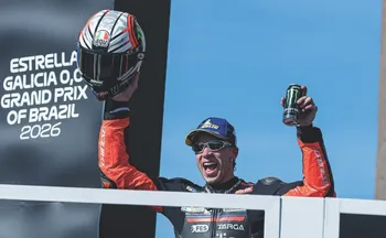 Imagem ilustrativa da imagem MotoGP: Bezzechi domina a etapa do Brasil em Goiânia