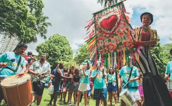 Imagem ilustrativa da imagem Parque Botânico da Vale recebe o regionalzinho da Nair, feira e dança cigana