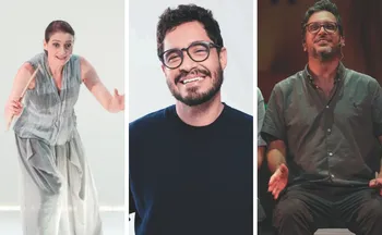 Imagem ilustrativa da imagem Peças de Denise Fraga, Bruno Mazzeo e Lúcio Mauro Filho chegam ao ES em abril