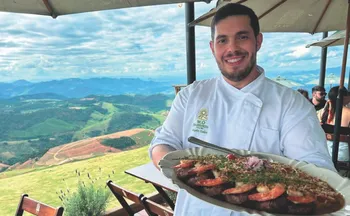 Imagem ilustrativa da imagem Rampa do Caravaggio une gastronomia e paisagem em Santa Teresa