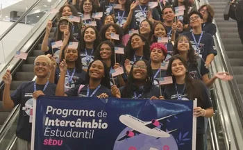 Imagem ilustrativa da imagem Último grupo de estudantes do programa de intercâmbio do ES embarca para os EUA