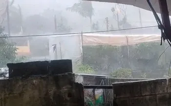 Imagem ilustrativa da imagem VÍDEO | Chuva de granizo atinge duas cidades do ES