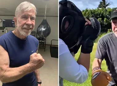 Imagem ilustrativa da imagem Amigos dizem que excesso de treino afetou morte de Chuck Norris, diz site