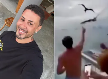 Imagem ilustrativa da imagem Carlinhos Maia é multado em R$ 1 milhão por filmar amigos alimentando gaivota