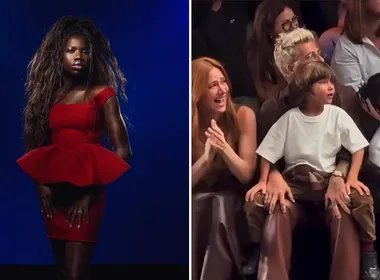 Imagem ilustrativa da imagem Filha de Bruno Gagliasso e Giovanna Ewbank estreia como modelo na Rio Fashion Week