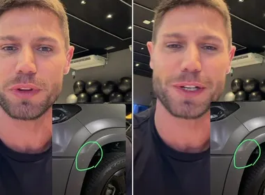 Imagem ilustrativa da imagem Jonas, do BBB 26, sofre acidente de carro em SP: 'Está tudo bem, graças a Deus'