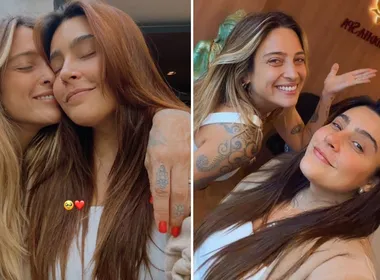 Imagem ilustrativa da imagem Lauana Prado e Tati Dias anunciam reconciliação: 'Só uma pausa'