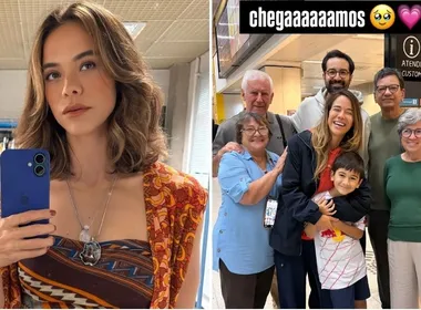 Imagem ilustrativa da imagem Miá Mello desembarca no Brasil após ficar presa 11 dias no Catar