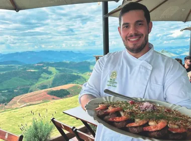 Imagem ilustrativa da imagem Rampa do Caravaggio une gastronomia e paisagem em Santa Teresa