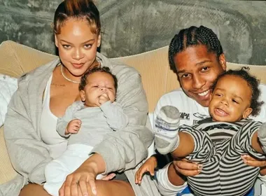 Imagem ilustrativa da imagem Rihanna detalha como reagiu para salvar os filhos durante ataque a tiros à sua casa