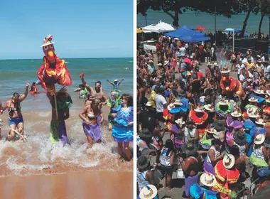 Imagem ilustrativa da imagem Tradição de 68 anos colore o mar de Manguinhos