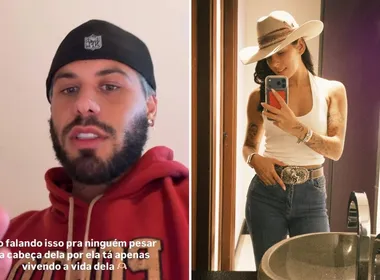 Imagem ilustrativa da imagem Zé Felipe fala sobre possível reconciliação com Ana Castela