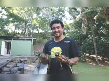 Parque aquático em Guriri: local informou em suas redes sociais que permanecerá fechado  o resto da semana