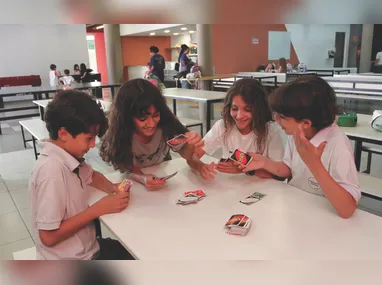 Estudantes antes do Enem