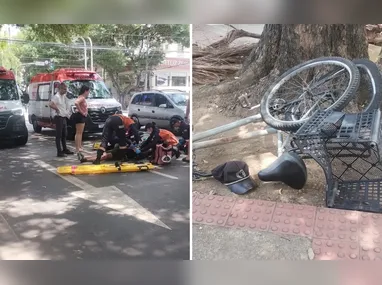 Criança sofreu queimaduras de 2º grau