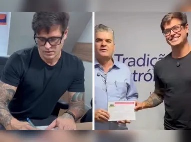 Dado Dolabella anunciou filiação ao MDB e Luana Piovani comentou o assunto