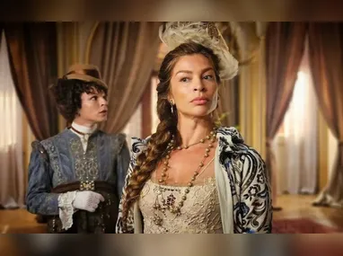 Salão antes da reforma e depois da intervenção do chef francês