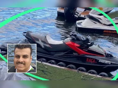 Imagem ilustrativa da imagem Empresário que morreu em acidente comprou jetski dois dias antes