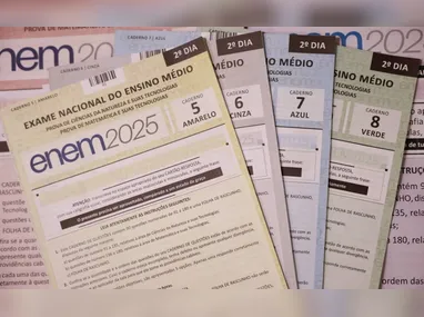 Imagem ilustrativa da imagem Espelho da redação do Enem 2025 é disponibilizado aos candidatos