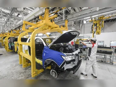 Ricardo Bastos, Diretor de Assuntos Institucionais e Governamentais da GWM Brasil, durante coletiva no Palácio Anchieta