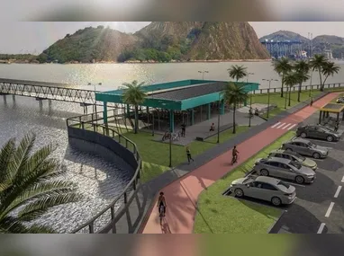Imagem ilustrativa da imagem Governo anuncia nova estação do aquaviário em Vitória; outras 3 estão previstas