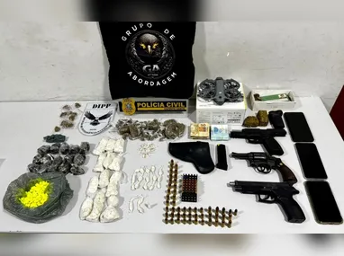 Polícia Civil realizou a apreensão do suspeito e o encaminhou para o sistema prisional