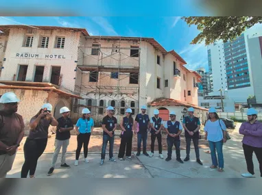 Imagem ilustrativa da imagem Guarapari: restauro do Radium Hotel tem nova data de conclusão