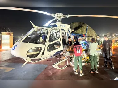 O corpo do idoso só foi localizado neste domingo (22), por volta das 14h20