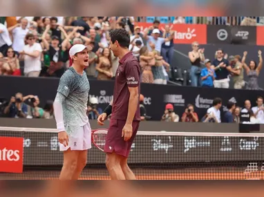 Imagem ilustrativa da imagem João Fonseca e Marcelo Melo alcançam final do Rio Open