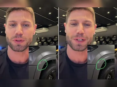 O chef francês Erick Jacquin relatou ter sido assaltado por um criminoso que quebrou a janela do táxi