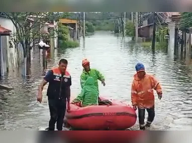 Matias Barbosa ficou embaixo d'água