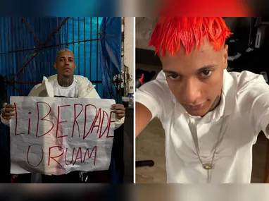 Imagem ilustrativa da imagem MC Poze defende Oruam nas redes sociais após ordem de prisão contra o artista