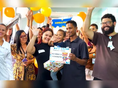 Imagem ilustrativa da imagem Menino de 3 anos internado com Meningite B recebe alta