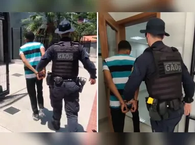 Imagem ilustrativa da imagem Motociclista foragido por roubo é preso durante corrida por aplicativo em Vitória