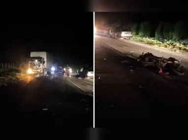 A vítima ainda teria conversado com populares que estavam no local após o acidente, mas não resistiu aos ferimentos e morreu no local