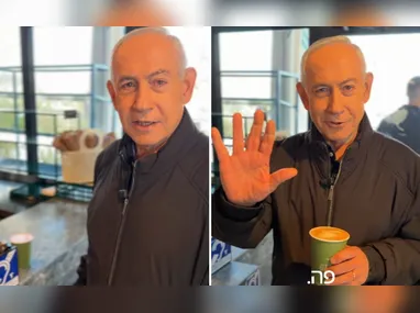 Imagem ilustrativa da imagem Netanyahu publica vídeo em resposta a rumores do Irã de que ele estaria morto