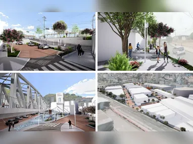 Imagem ilustrativa da imagem Novos galpões, praça coberta e passarelas na Vila Rubim