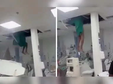 Ex-presidente Jair Bolsonaro foi levado de ambulância até hospital