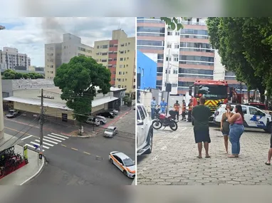 Ruas alagadas após temporal