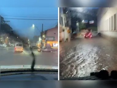 Equipes de resgate do Corpo de Bombeiros foram acionadas e estão no local realizando buscas aos desaparecidos