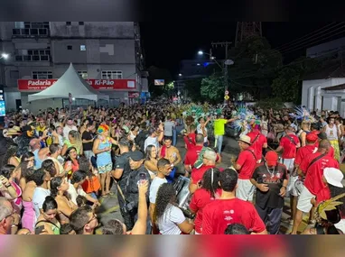 Bloco Amigos da Onça pelas ruas do Centro de Vitória