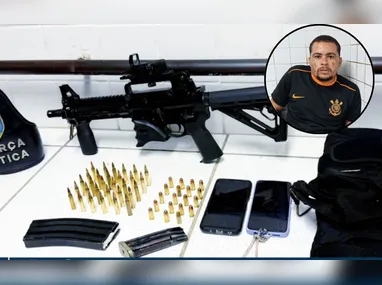 Homem era alvo de um mandado de prisão preventiva por furto qualificado