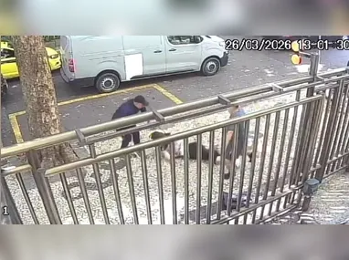 Idosa é arrastada durante assalto em Copacabana