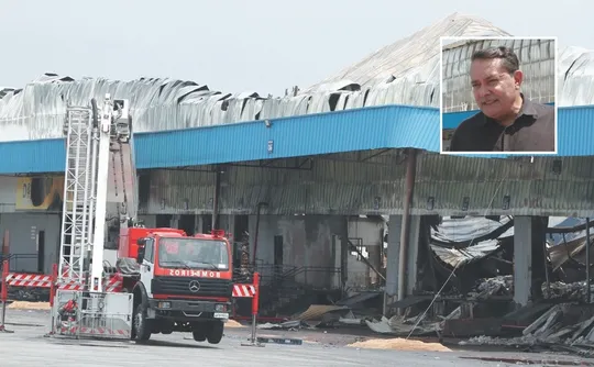 Imagem ilustrativa da imagem Prejuízo da Rede BH com incêndio em galpão pode chegar a R$ 150 milhões