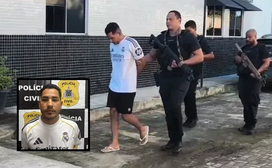 Imagem ilustrativa da imagem Suspeito de liderar tráfico de drogas em Santa Maria de Jetibá é preso na Bahia